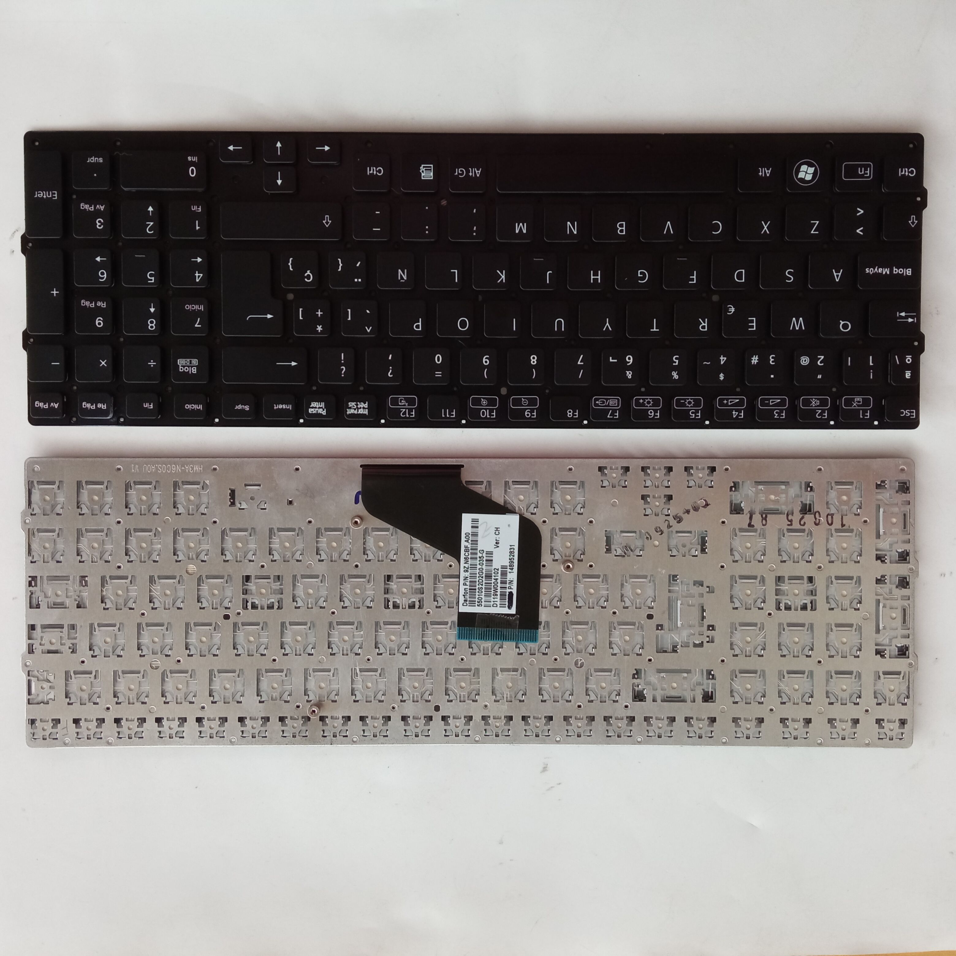 Picture of New Replacement Laptop Keyboard For SONY F219/F23/F22/VPC-F219/VPC-F217 BLACK (OEM) SP Layout